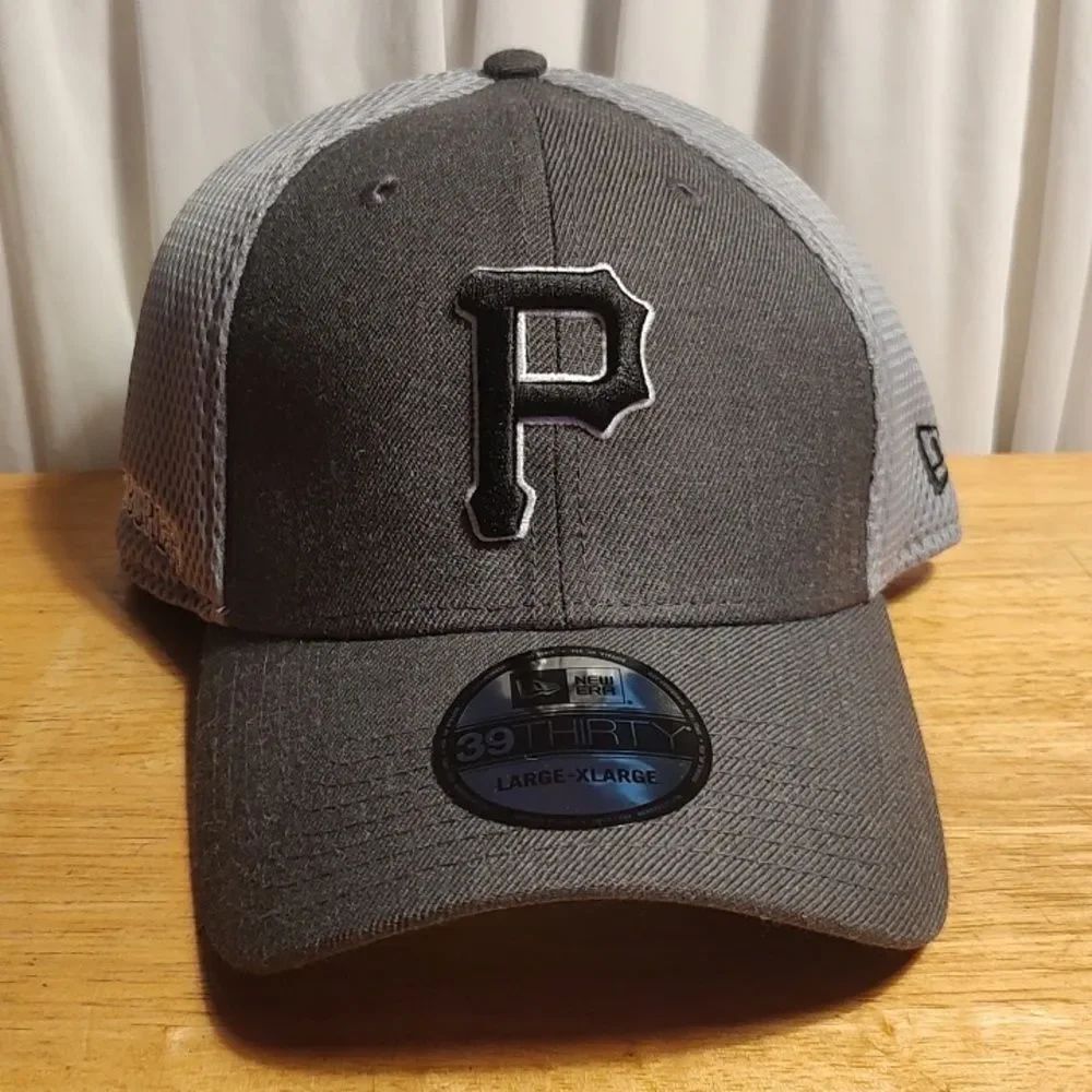 New Era Pittsburgh Pirates Scuba L/XL Stretchfit Hat - New